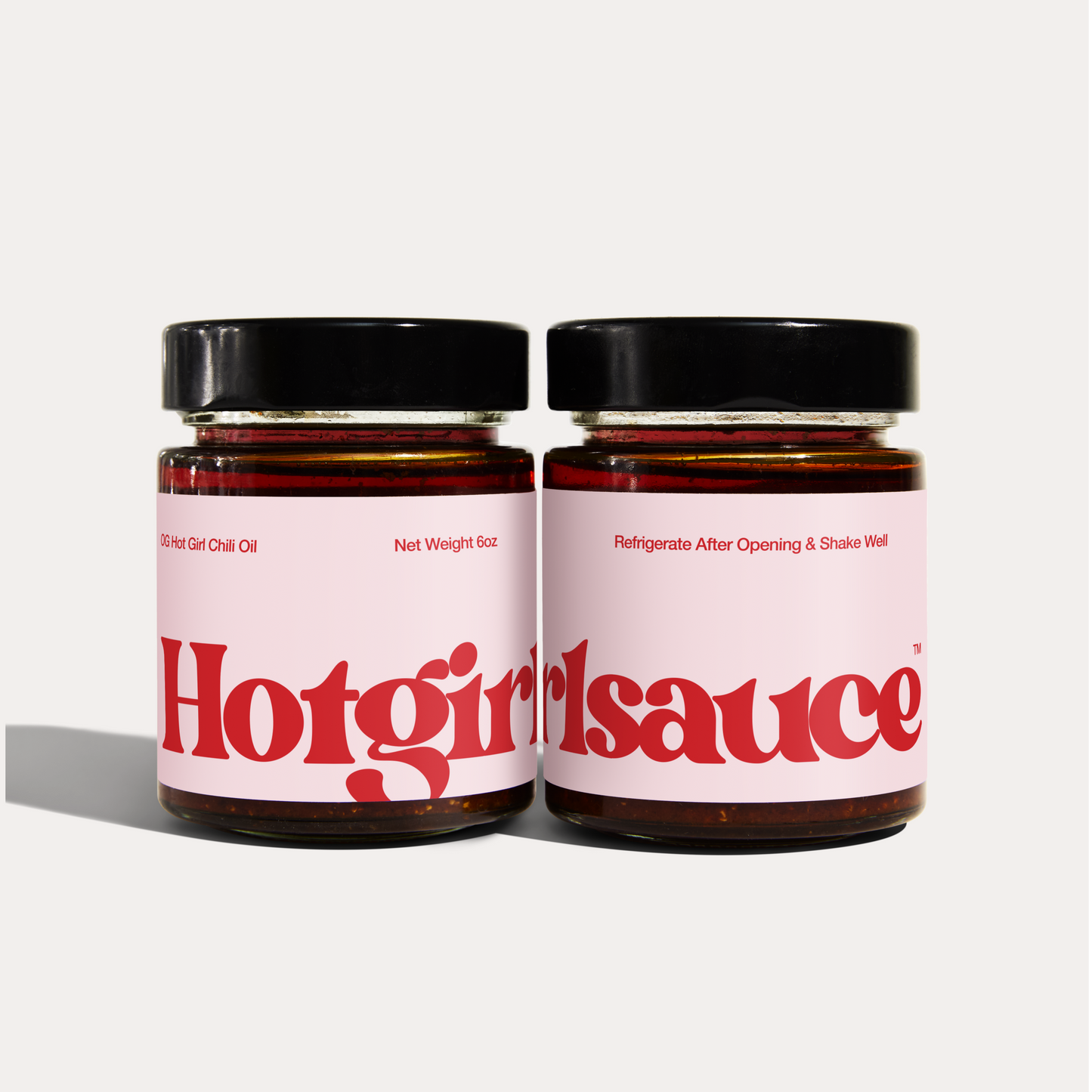 Hotgirlsauce Chili Oil Jars