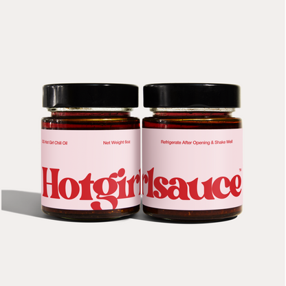 Hotgirlsauce Chili Oil Jars