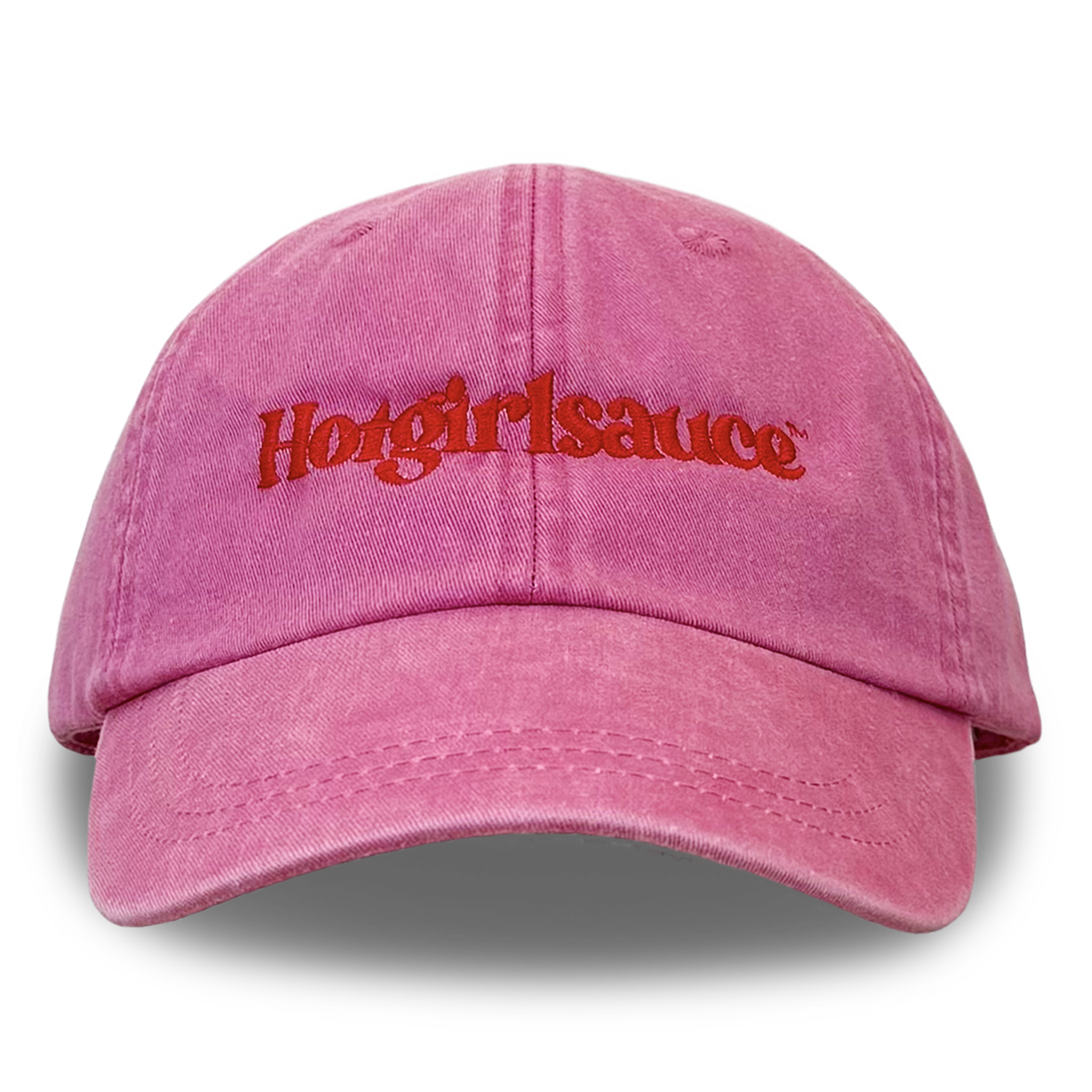 Vintage Pink Hotgirlsauce Dad Hat