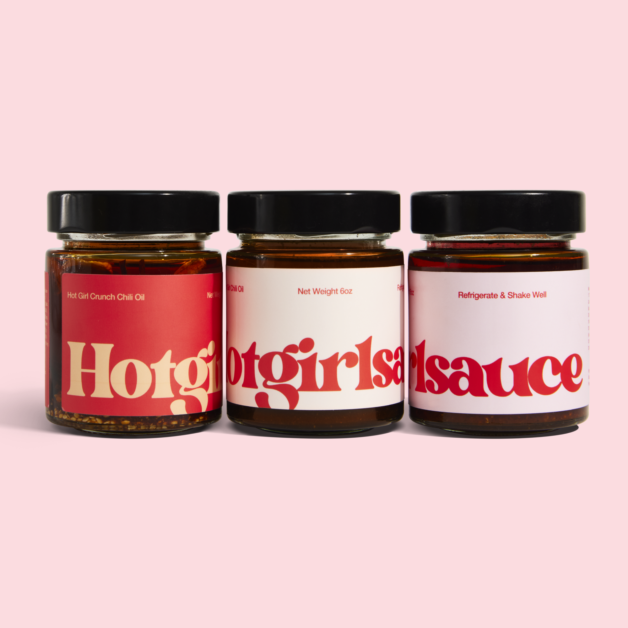 Hot Girl Trio of Chili Oil