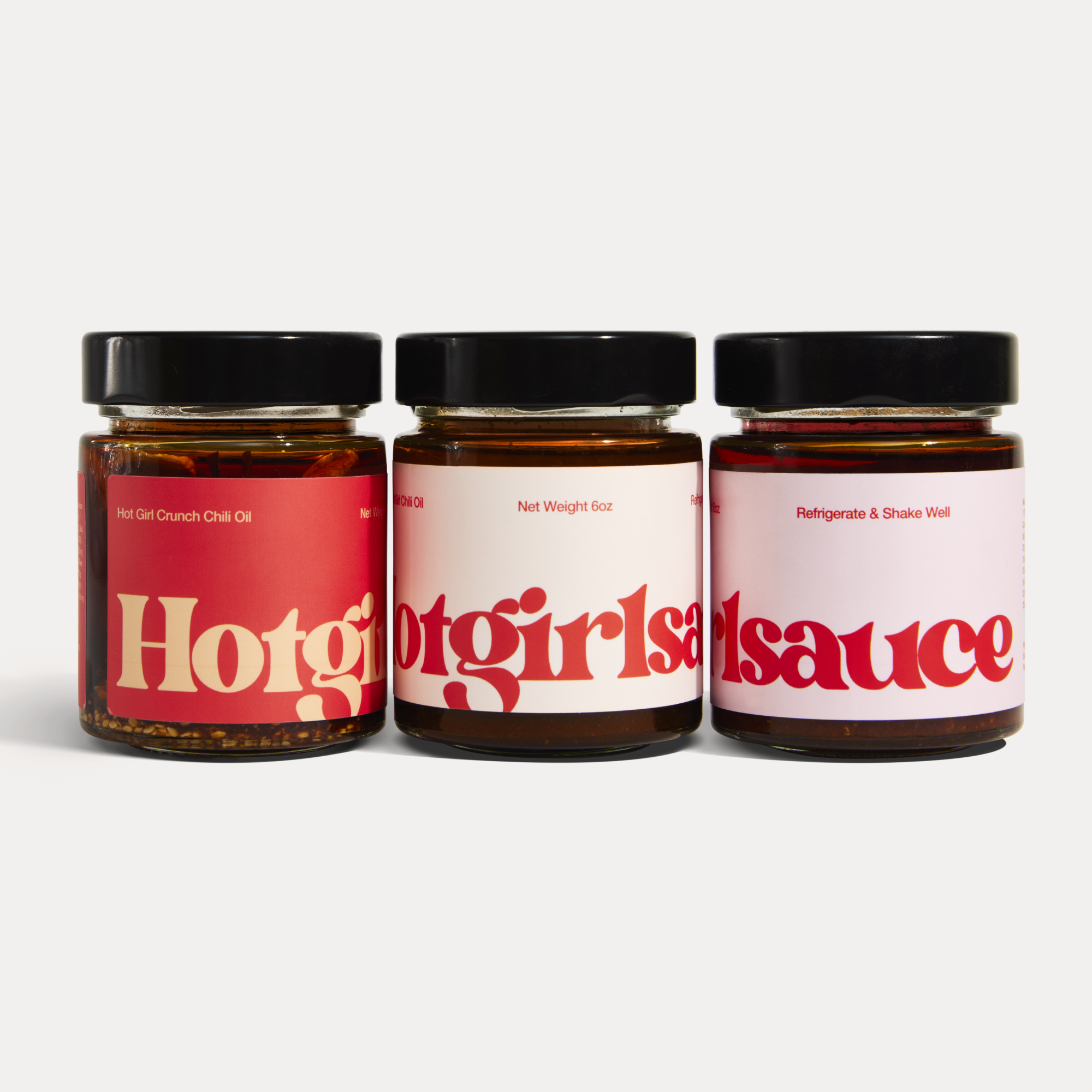 Hot Girl Trio of Chili Oil